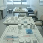 Vista do Congresso Nacional em Brasília com documentos legais simbolizando regulamentação que sufoca enfermagem estética no DF.