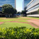 Campus da UnDF em Brasília, representando prorrogação de inscrições para 214 vagas remanescentes.