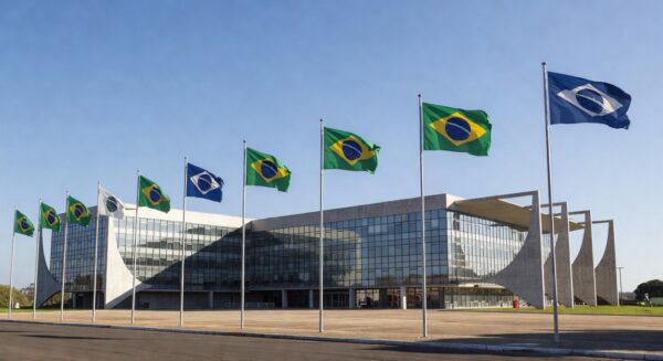 Edifício da PGR em Brasília representando denúncia por importunação sexual.