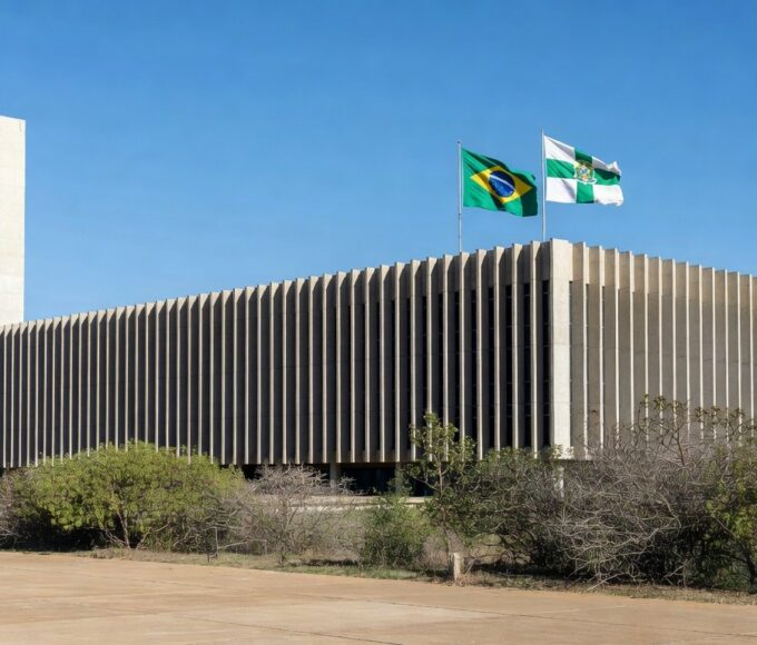 Fachada do Palácio do Buriti em Brasília, representando envio de projeto de reajuste em gratificações escolares no DF.