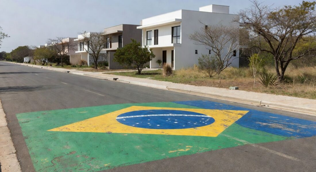 1 de 1 condominio-multa-moradores-que-pintaram-rua-pra-copa - Foto: Material cedido ao Metrópoles
