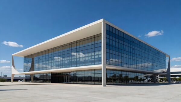 Fachada do Banco de Brasília representando reestruturação com empréstimo de R$ 6,6 bi