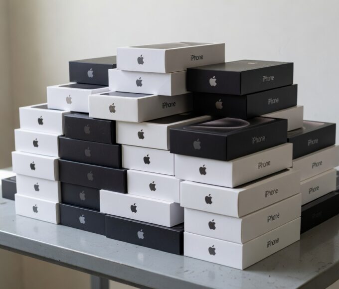 Apreensão de iPhones pela Polícia Militar no Gama, Brasília