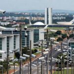 Câmeras de segurança da Plataforma DF 360º com IA no CONIC em Brasília