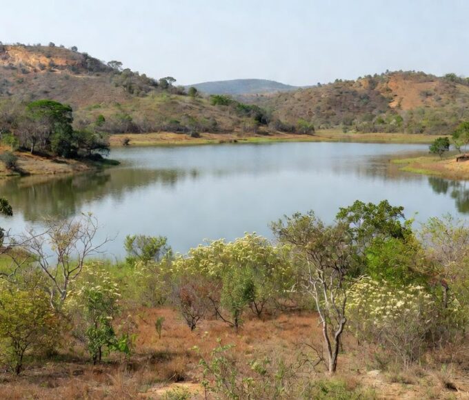 Vista do Lago Corumbá, cenário de afogamento em Goiás