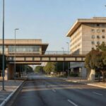Obras de faixas elevadas atrasadas em frente a escola e hospital no DF