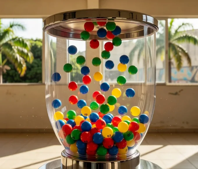 Bolas de loteria Timemania com prêmio acumulado em R$ 6 milhões