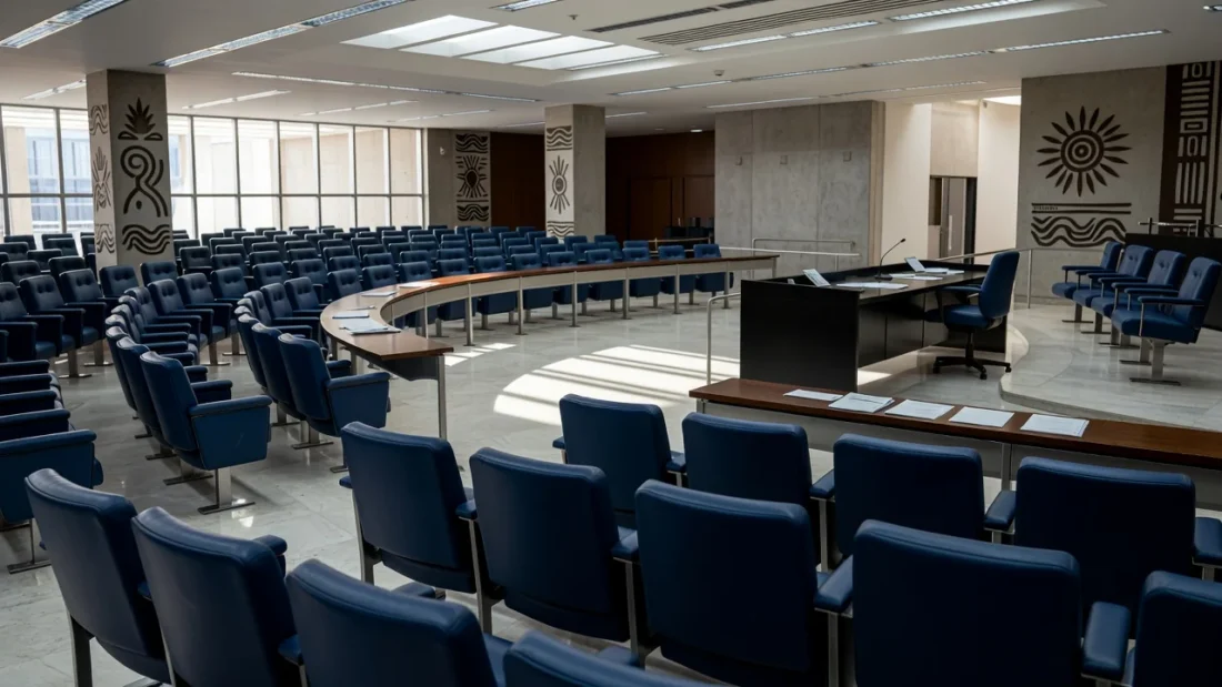 Materiais de campanha do MDB para deputados distritais e federais em Brasília