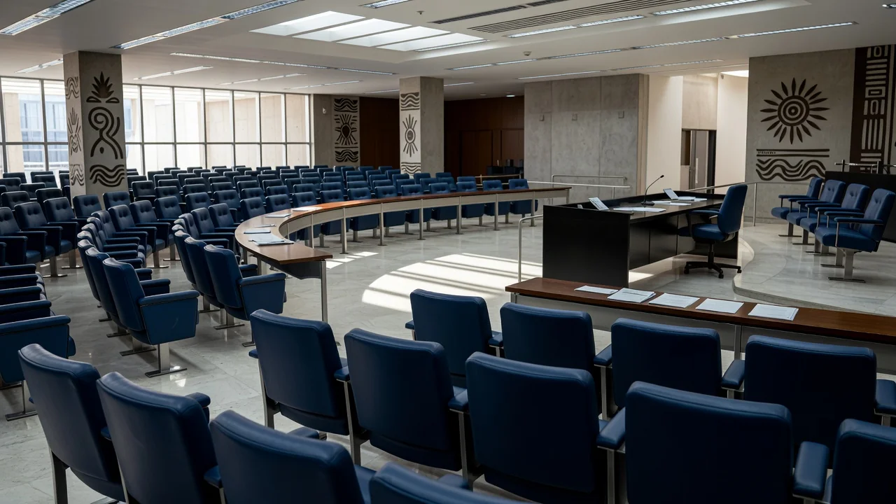 Materiais de campanha do MDB para deputados distritais e federais em Brasília