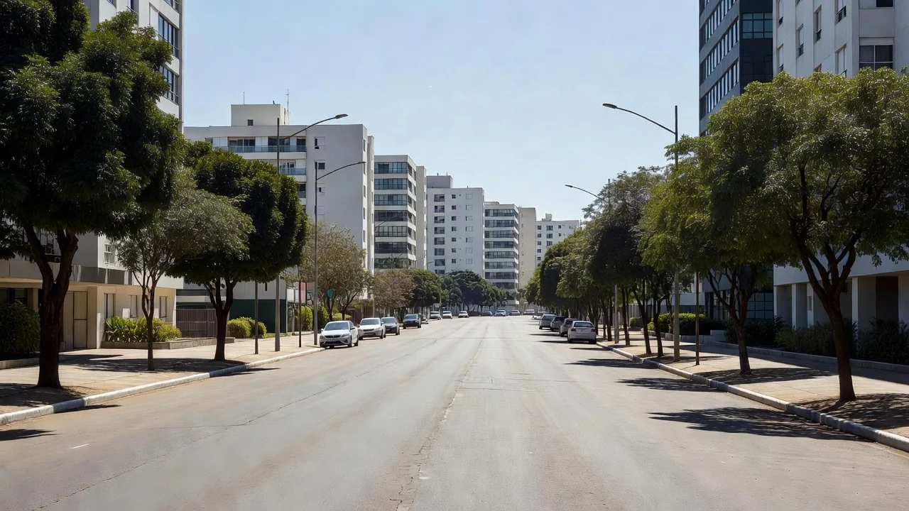 Viatura da Polícia Civil em abordagem no Distrito Federal