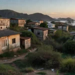 Área periférica do Distrito Federal sem infraestrutura e títulos de propriedade devido à negligência do GDF