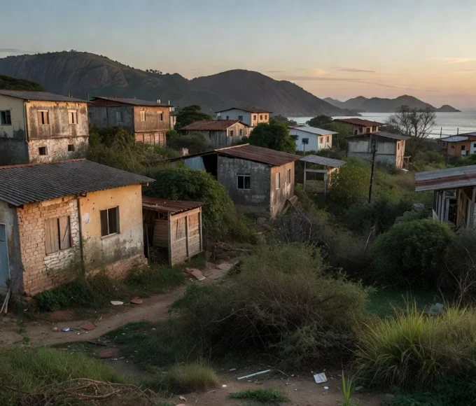 Área periférica do Distrito Federal sem infraestrutura e títulos de propriedade devido à negligência do GDF