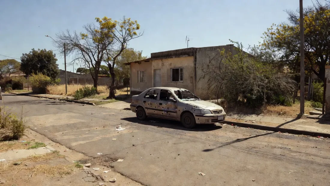 Casa em Sobradinho II com carro alvejado por tiros