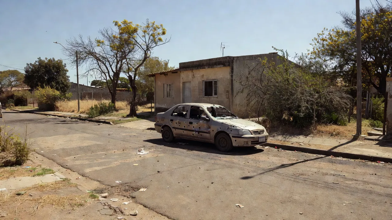 Casa em Sobradinho II com carro alvejado por tiros