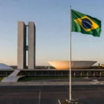 Congresso Nacional em Brasília no feriado de 7 de setembro no Distrito Federal