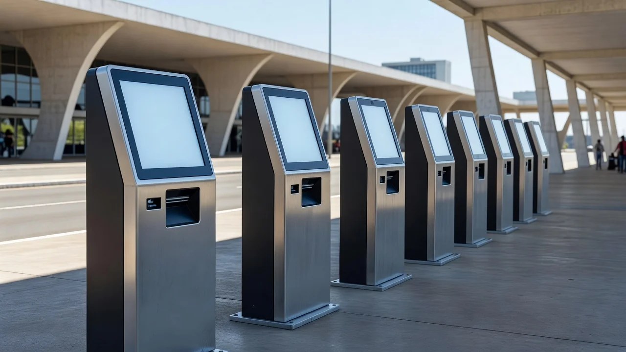Totens de autoatendimento para recarga do Cartão Mobilidade no DF