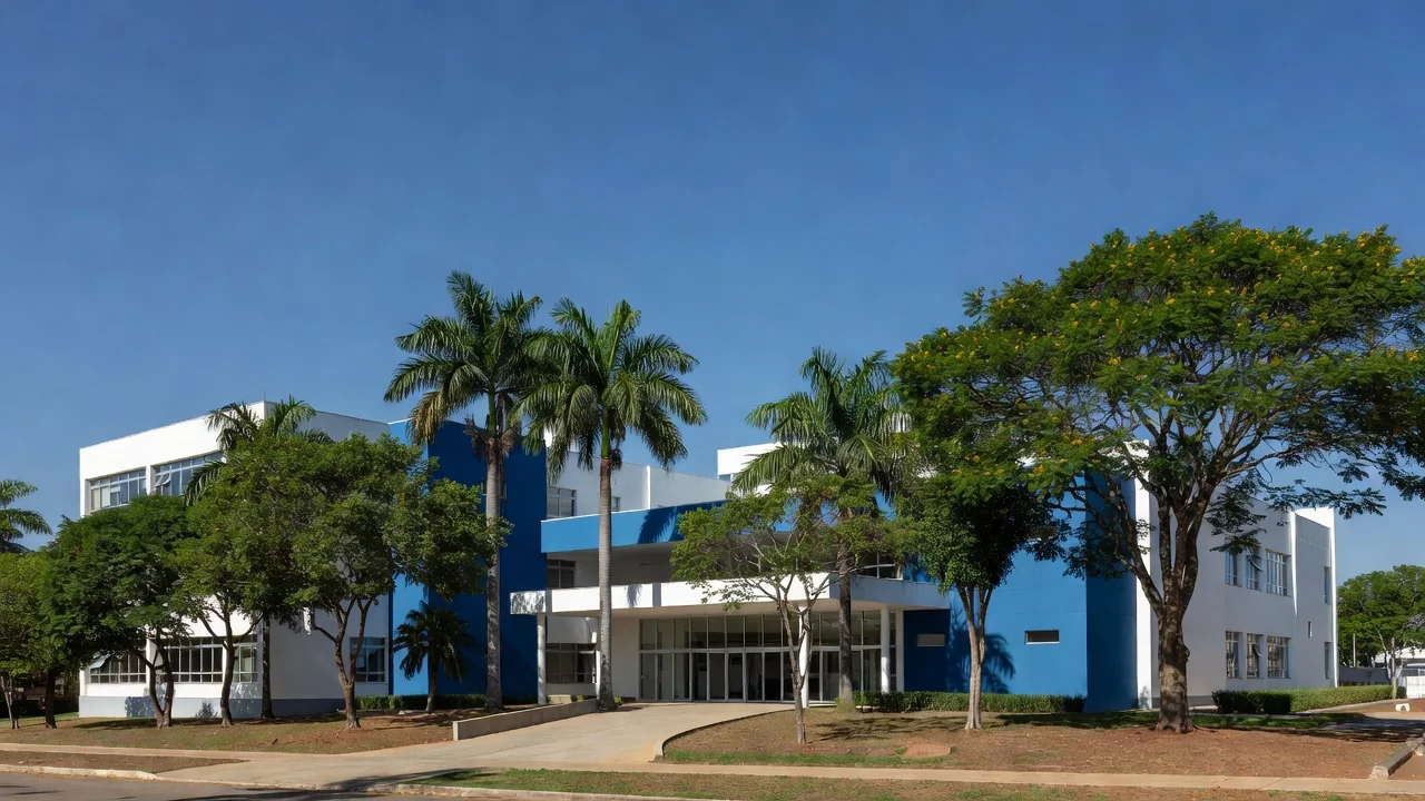 Hospital público brasileiro simbolizando novo plano de saúde