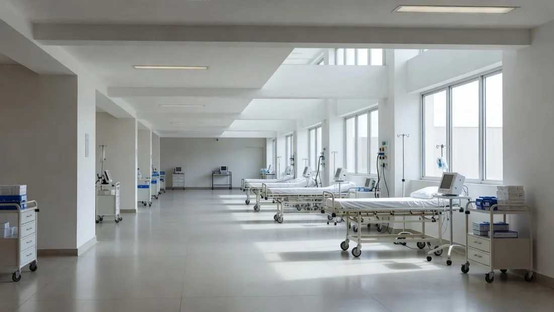 Hospital público do SUS em Brasília representando fortalecimento do sistema de saúde