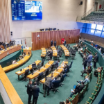 Deputados distritais reunidos no plenário da Câmara Legislativa. Foto: Agência CLDF