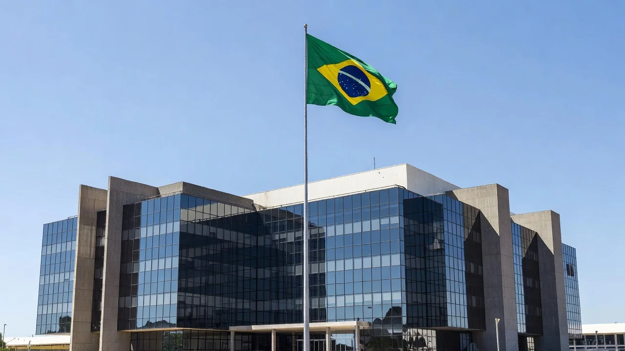 Sede do BRB em Brasília representando banco público